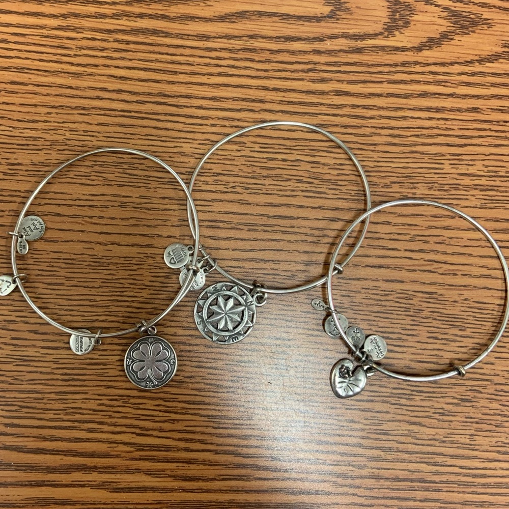 Set of 3: Alex & Ani bracelets